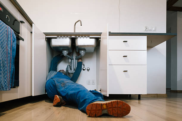 Professional Leak Detection technician working in Winslow, NJ